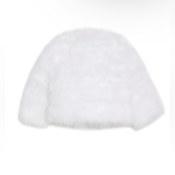 Jocelyn Fifi Feather Bolero - White - S - Picture 5 of 9